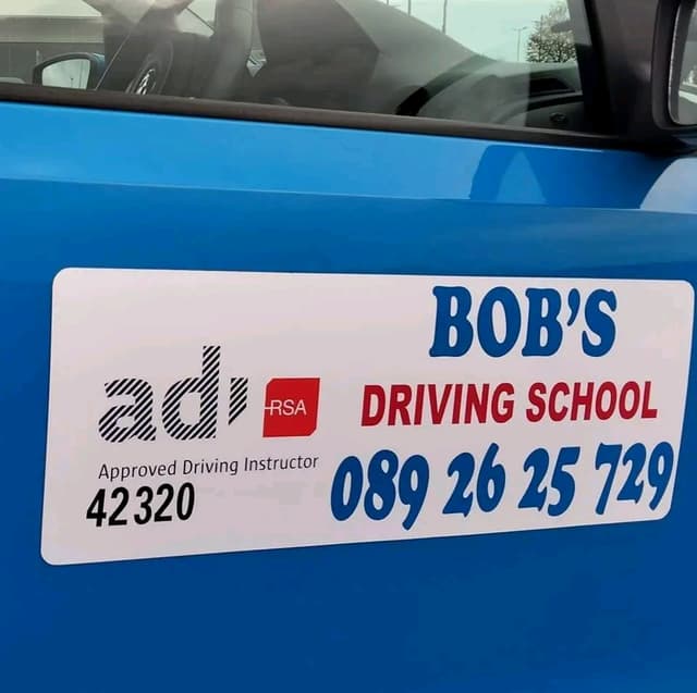 Bob's Driving School logo